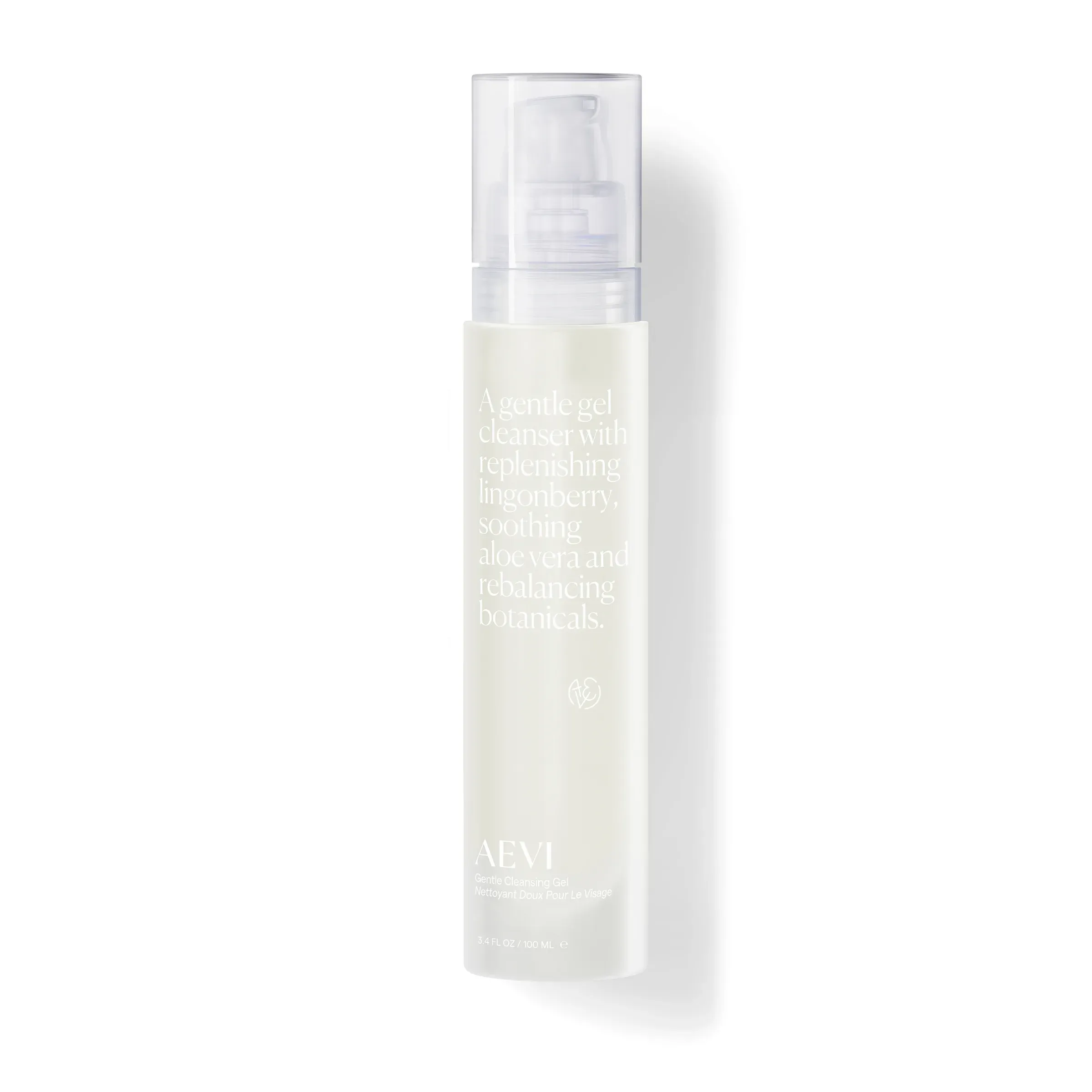 Aevi Gentle Cleansing Gel, 3D product rendering