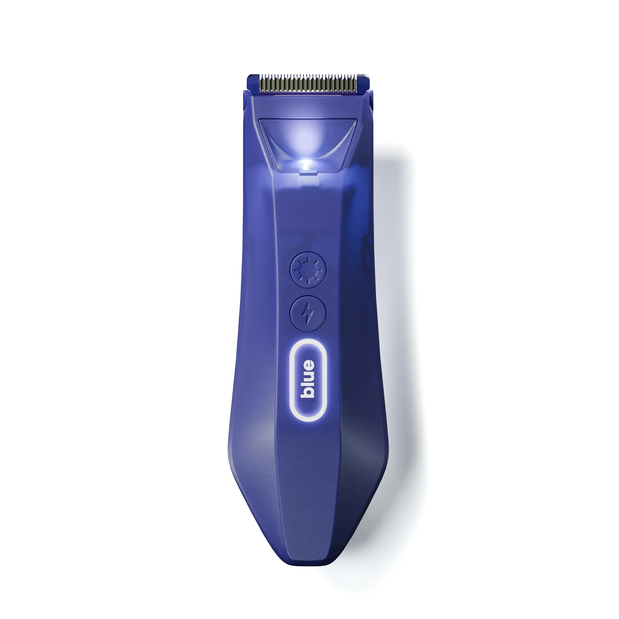 blue Trimmer Front, 3D product rendering