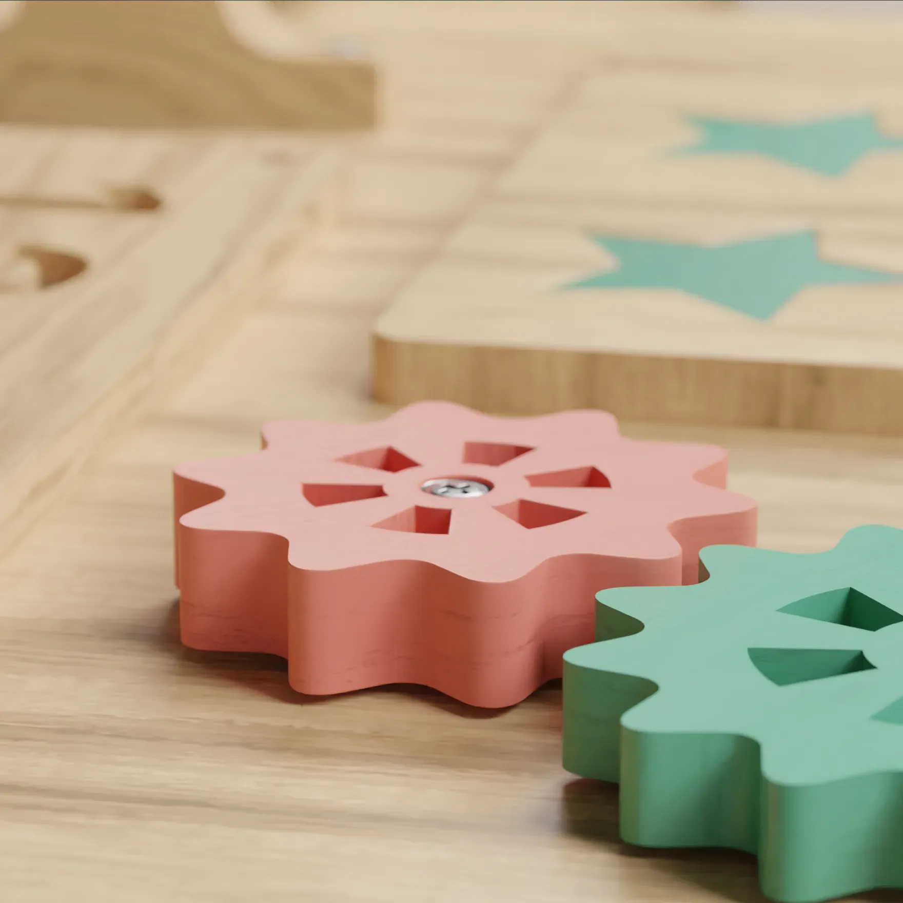JESTRIX Busyboard, 3D product rendering