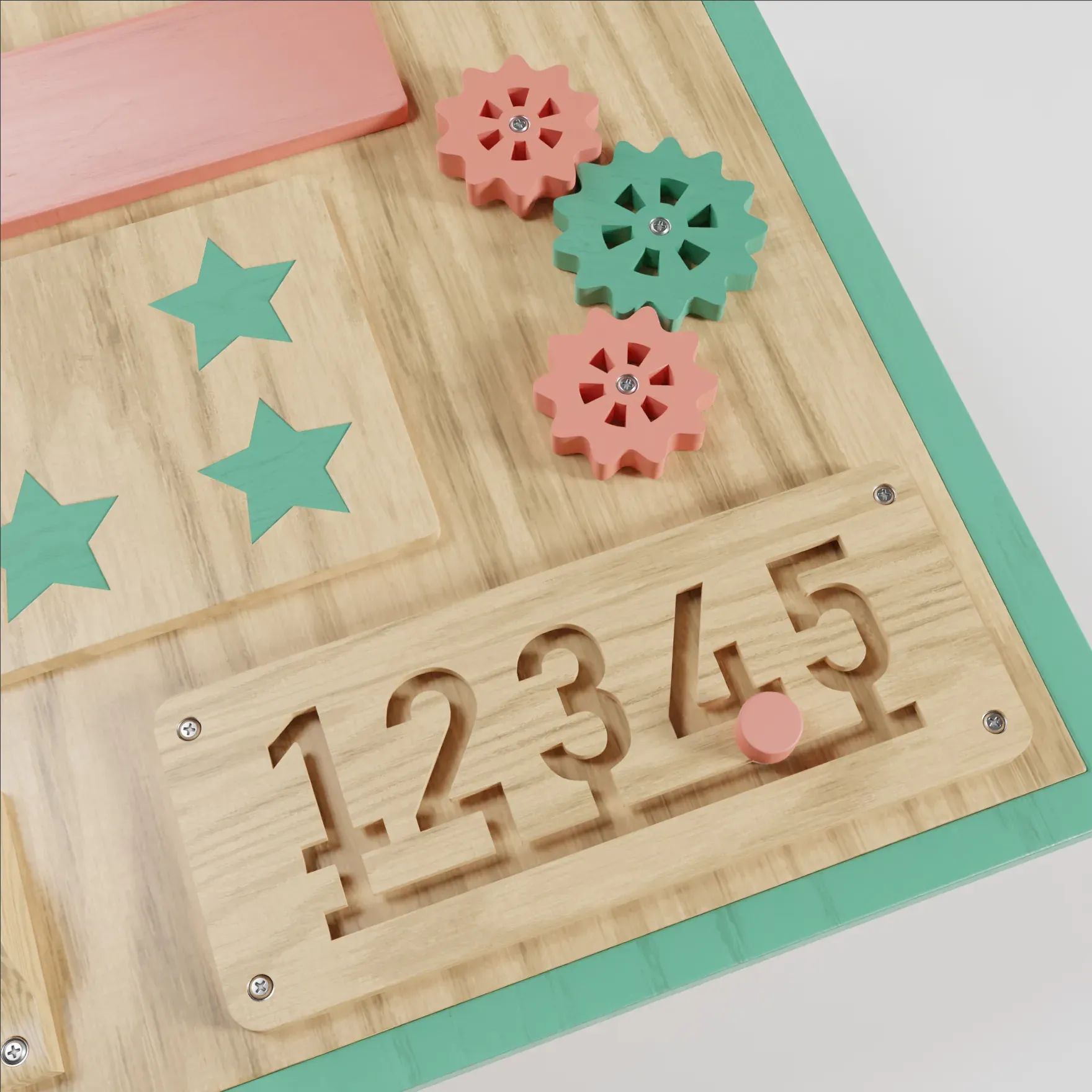 JESTRIX Busyboard, 3D product rendering