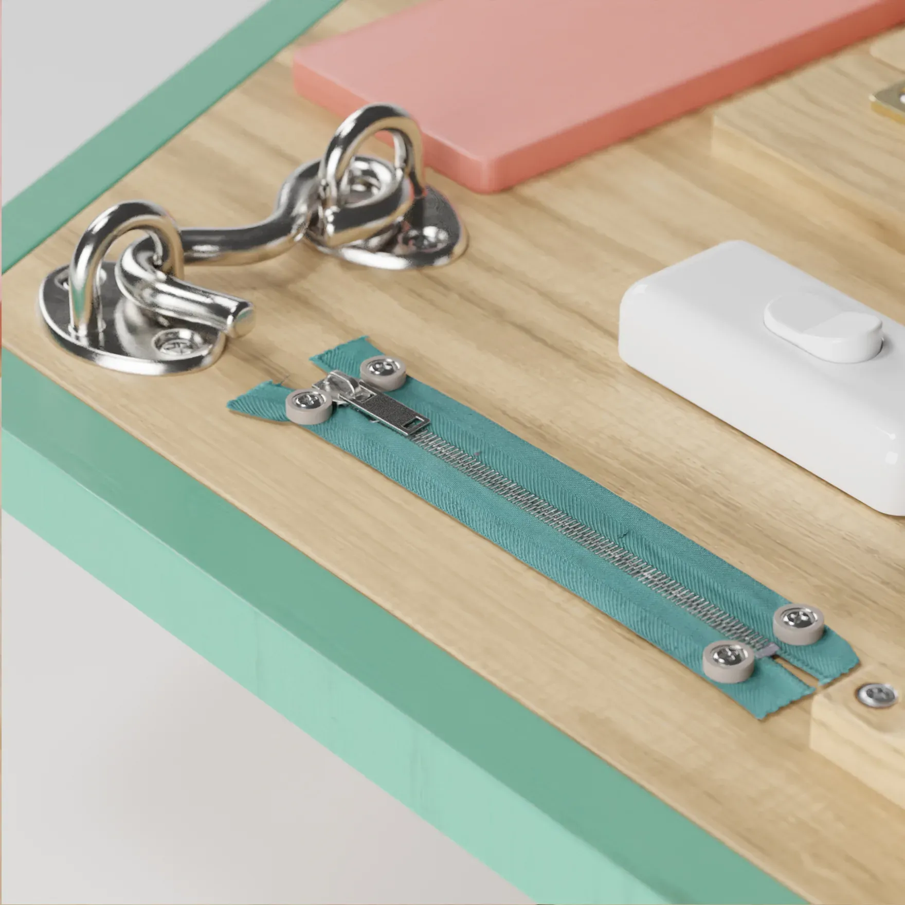 JESTRIX Busyboard, 3D product rendering