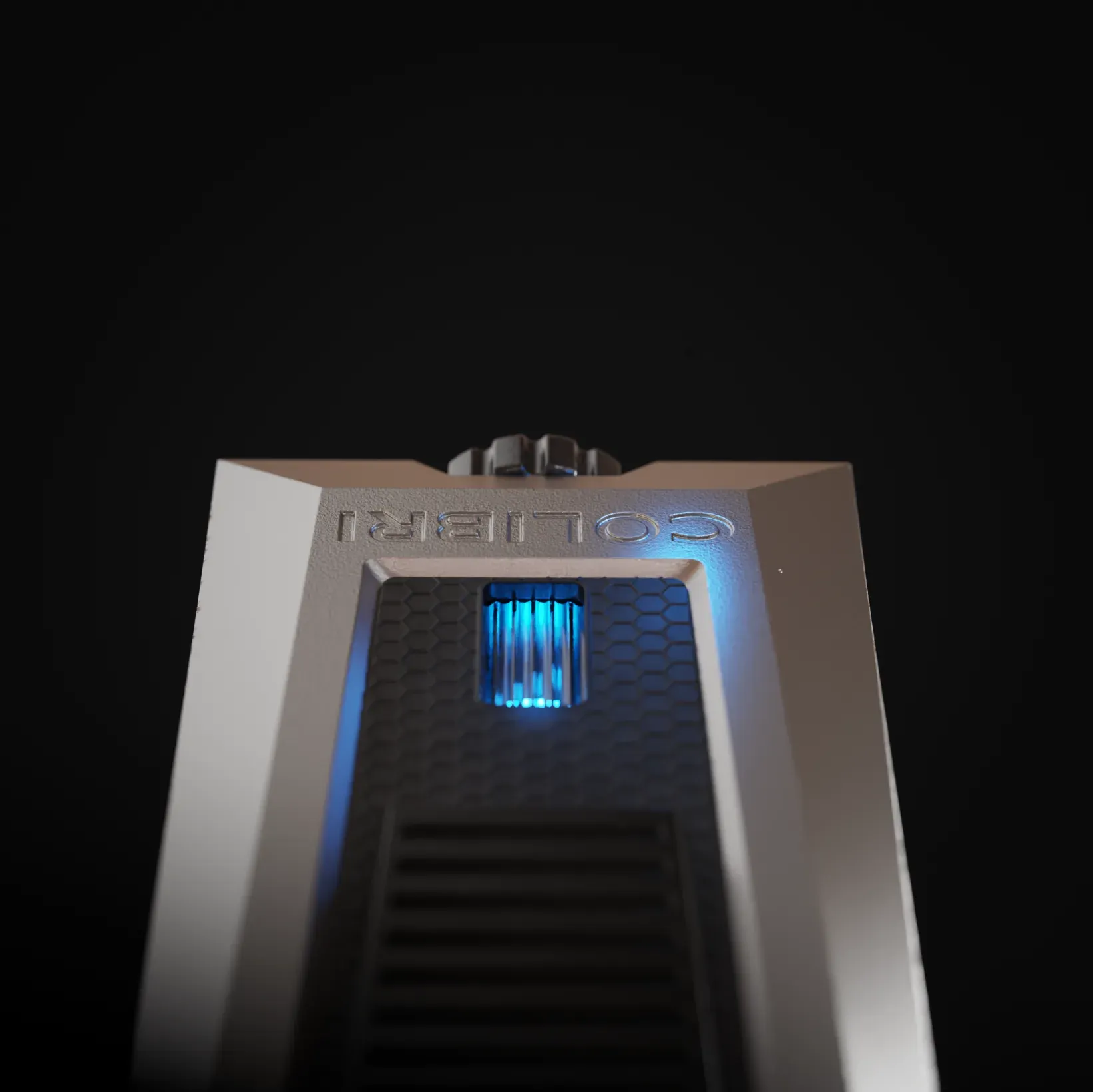 Colibri Lighter Black Background Composition 00003, 3D product rendering