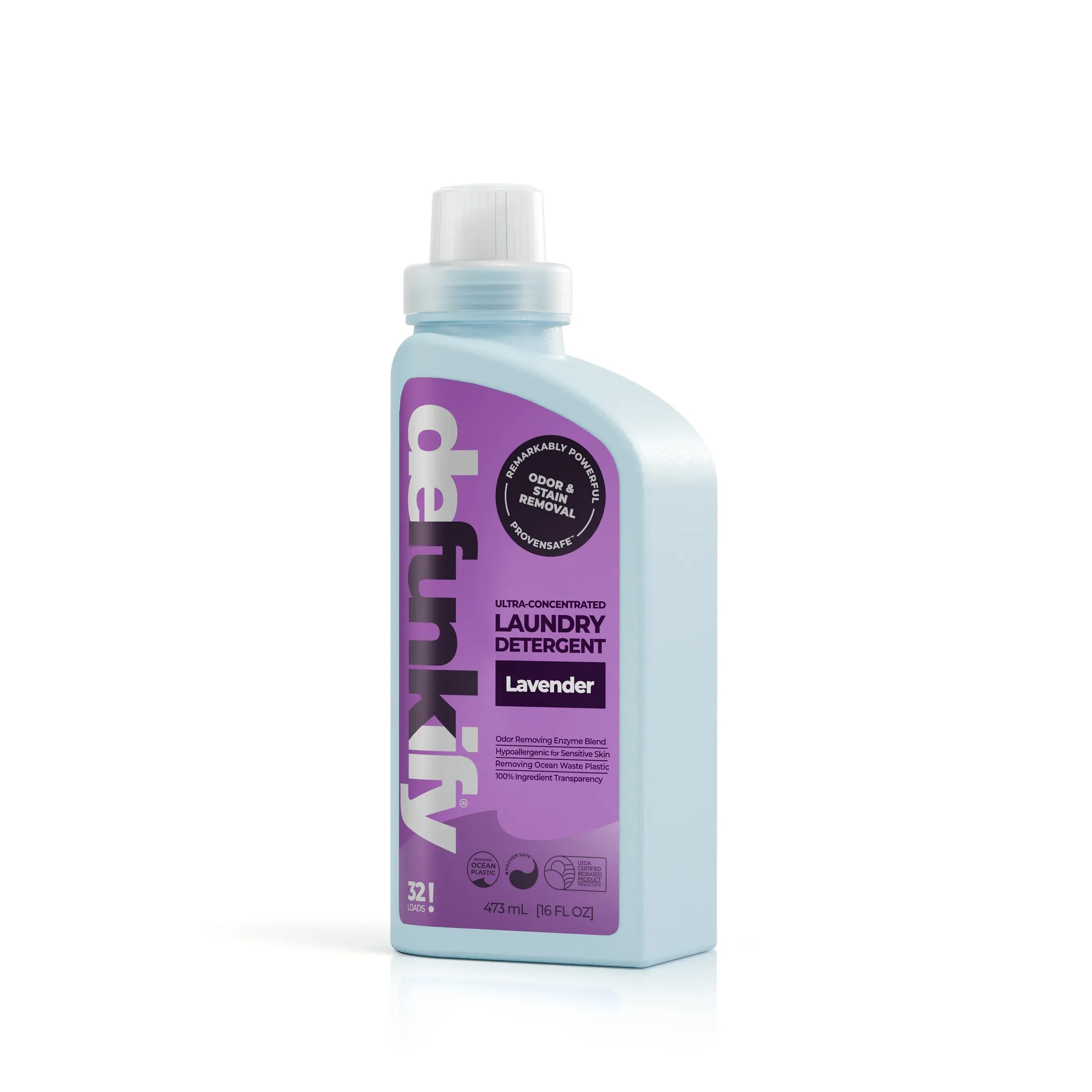 Defunkify Lavender Side, 3D product rendering