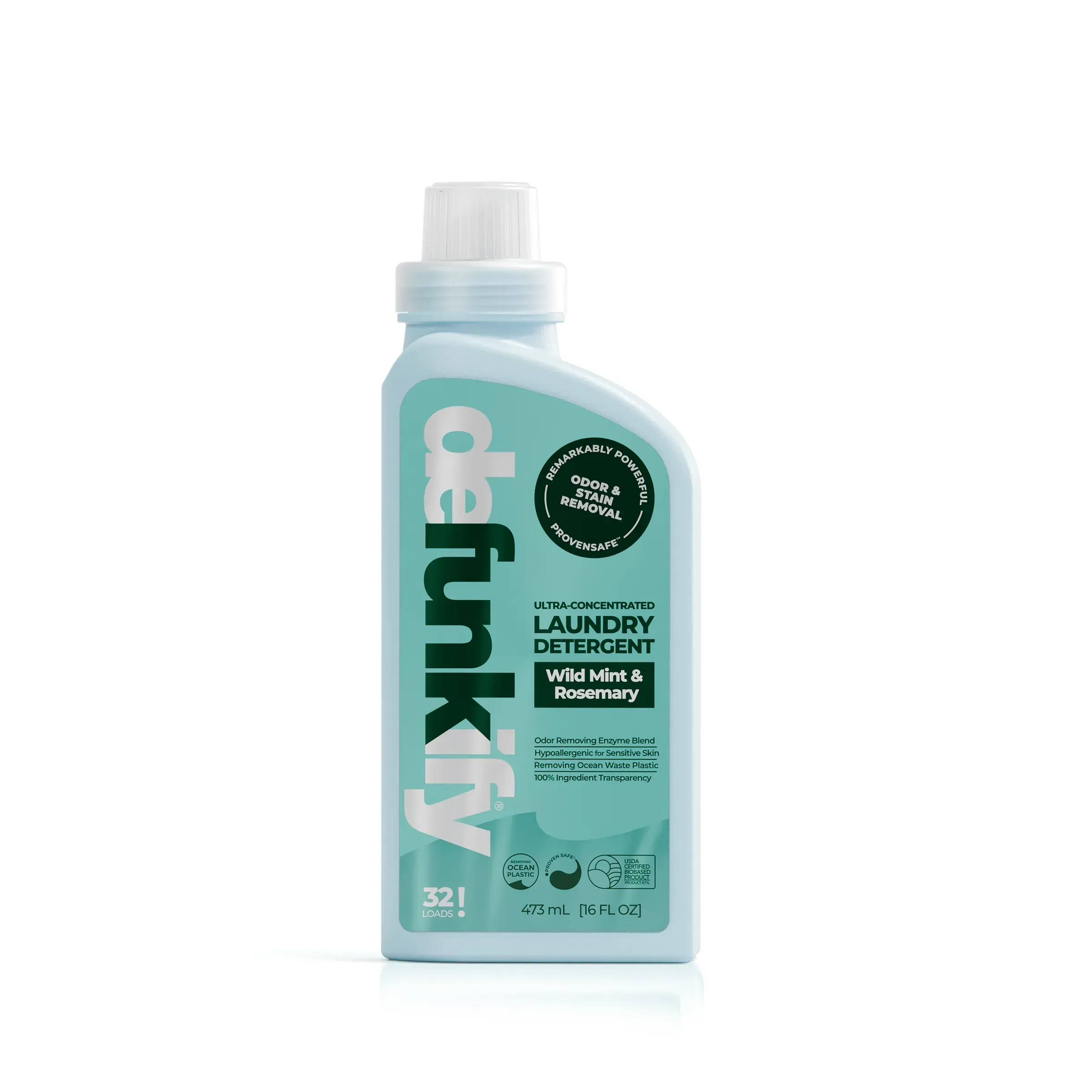 Defunkify Wild Mint Front, 3D product rendering