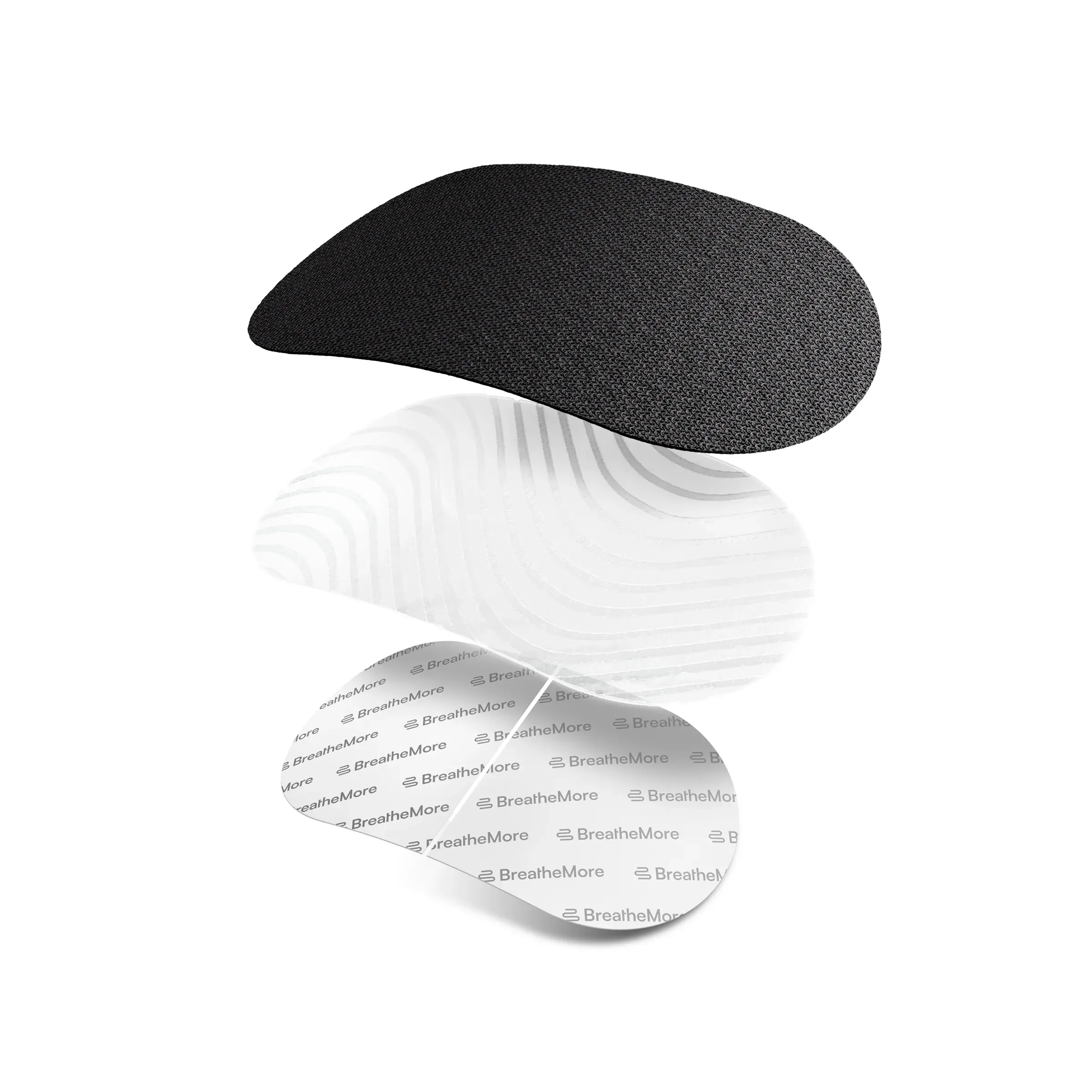 BreatheMore Exploded View Mouth Tape, 3D product rendering