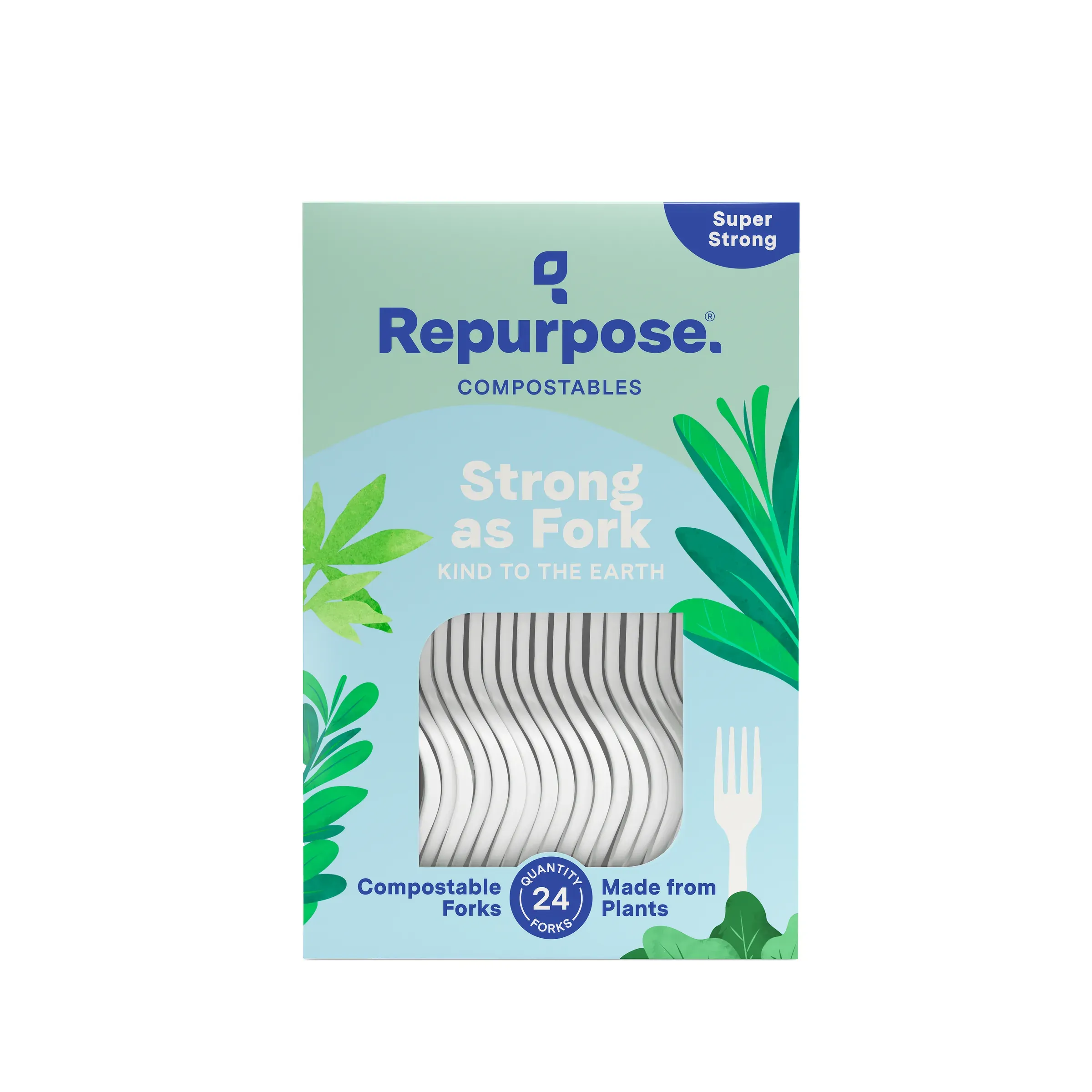 Repurpose Forks, 3D product rendering