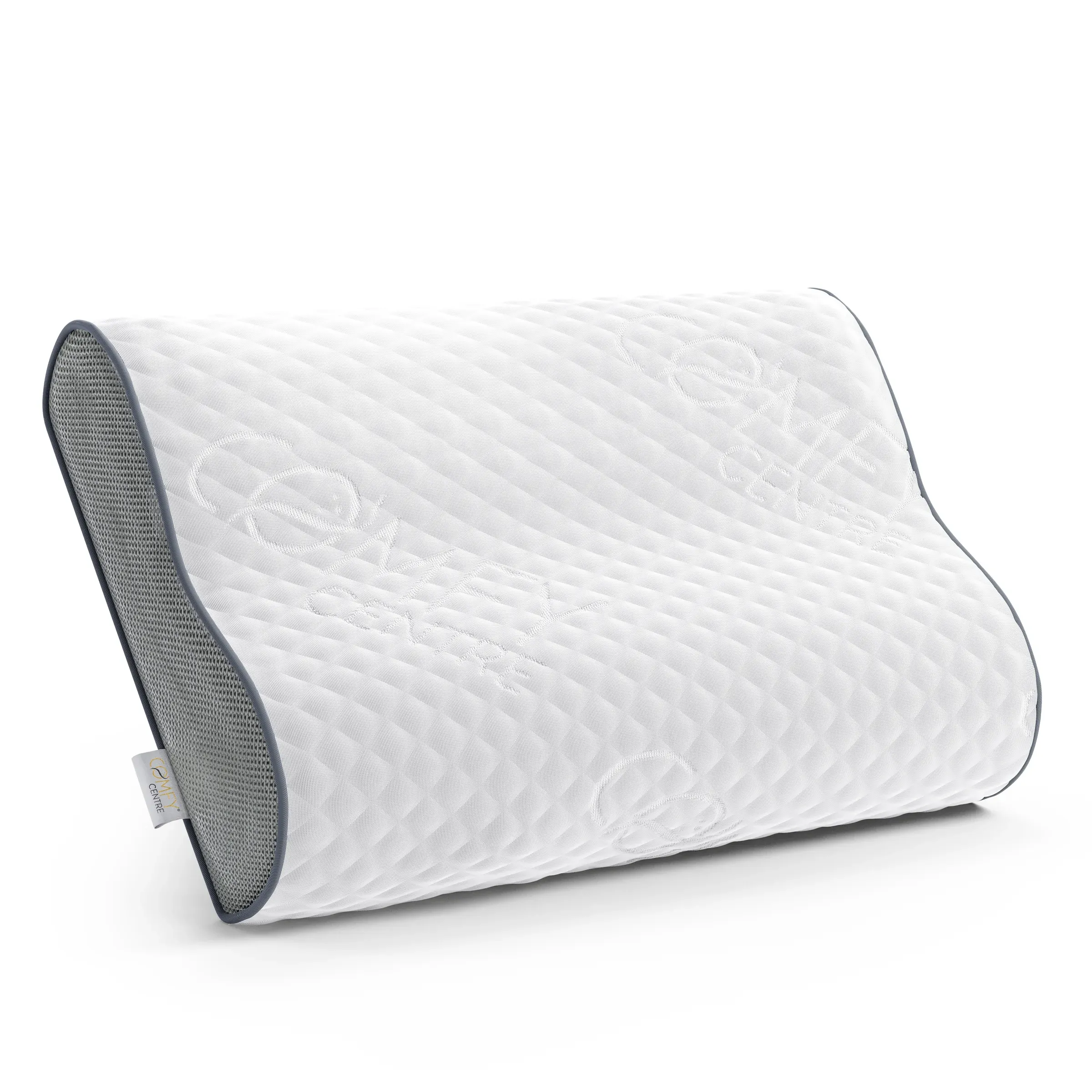 ComfyCentre Memory Pillow, 3D product rendering