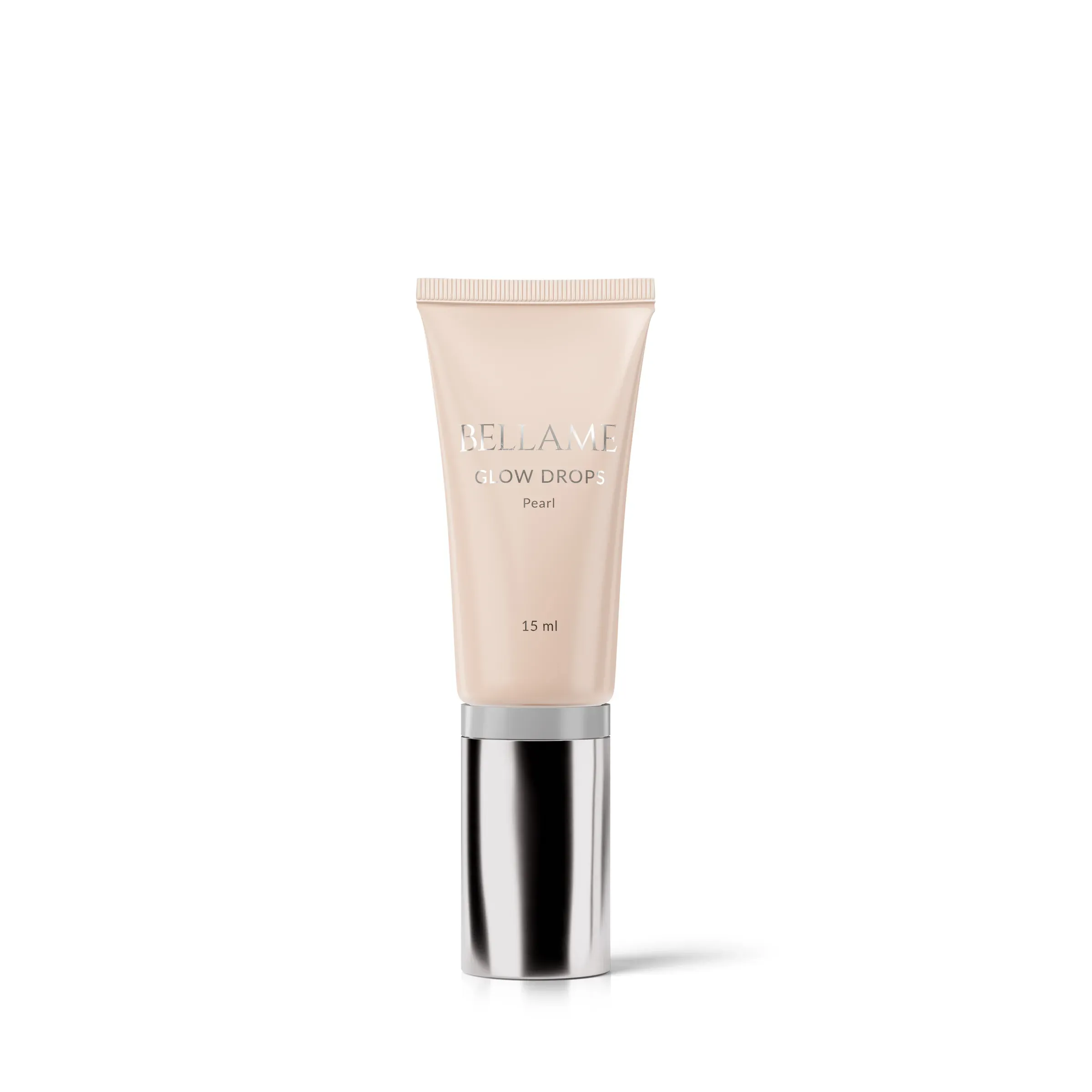 BELLAME Pearl Aqua Lumiere Glow Drops, closed, 3D product rendering