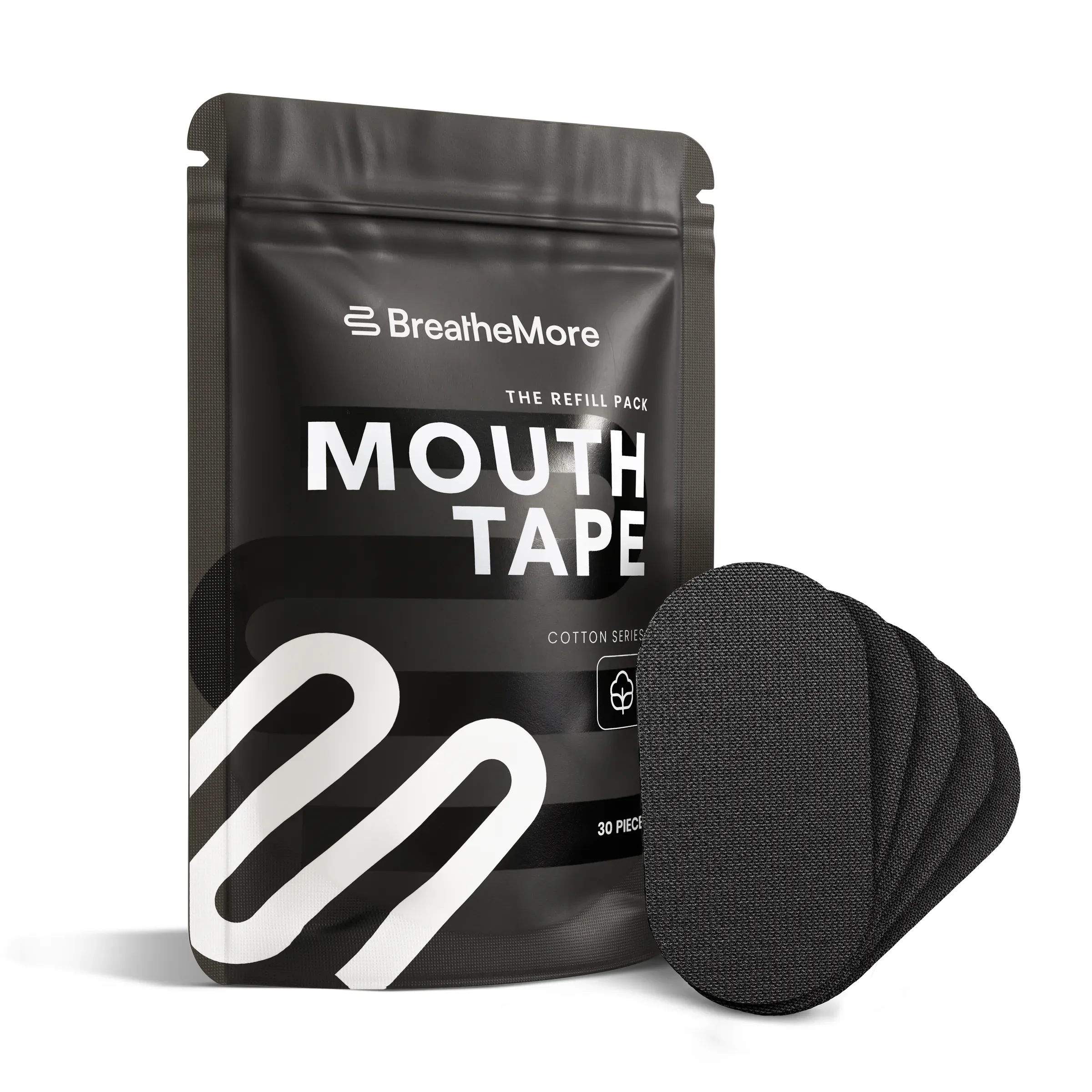 BreatheMore Refill Pack Mouth Tapes, 3D product rendering