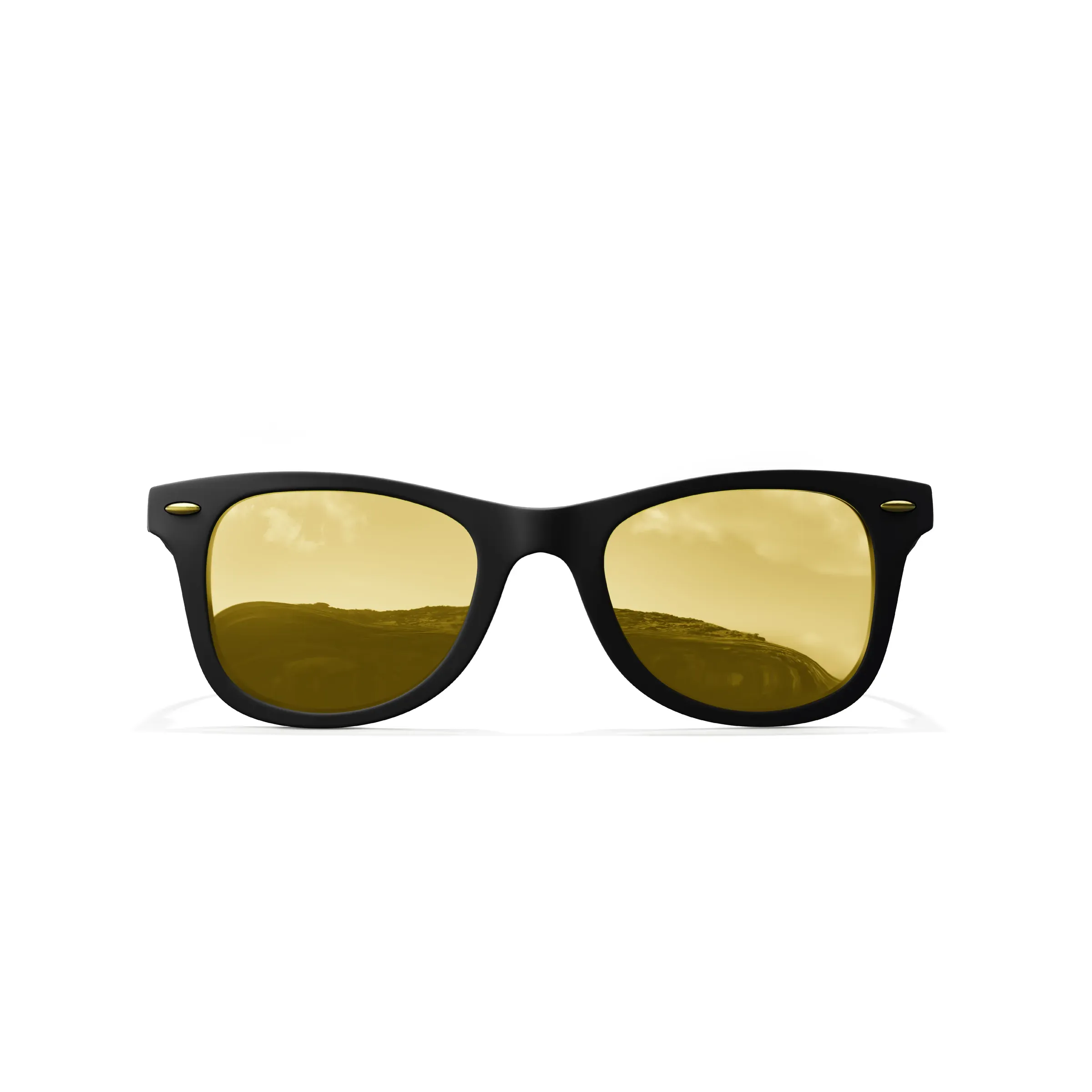 Runner’s Athletics Black and Gold Medium Frames, view 2, 3D product rendering