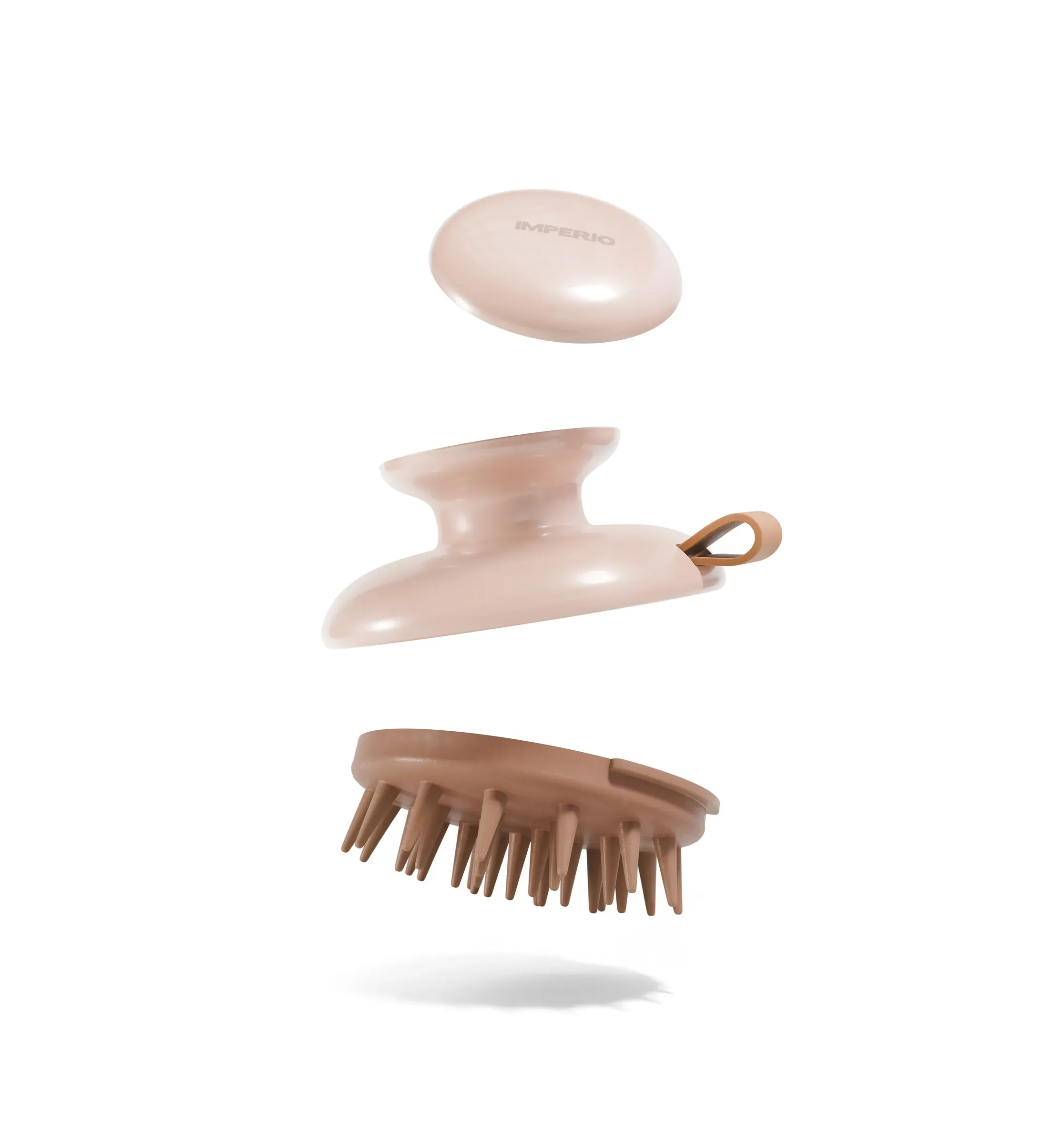 IMPERIO Scalp Brush Angle 04, 3D product rendering