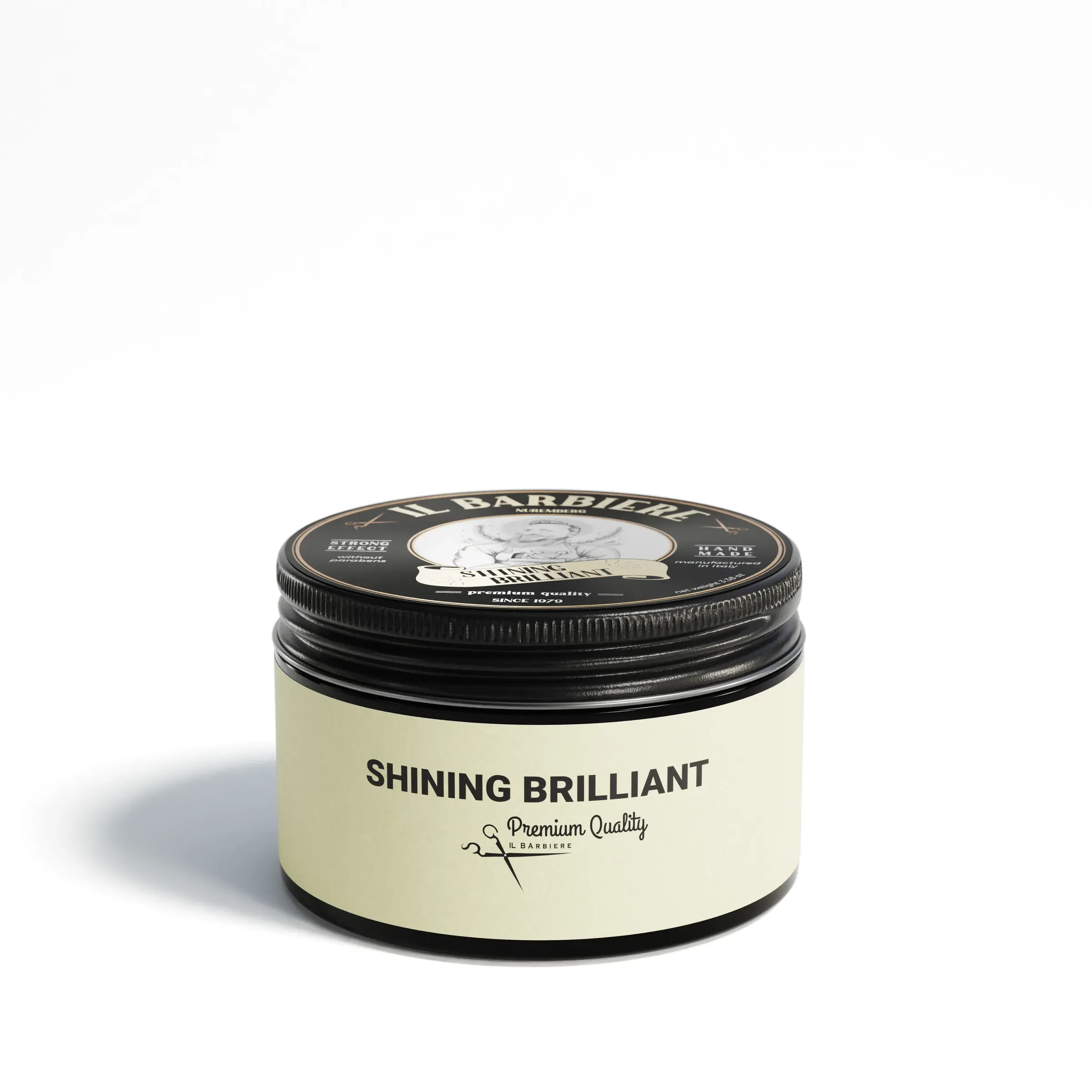 Il Barbiere Shining Brillant Wax CamA, 3D product rendering