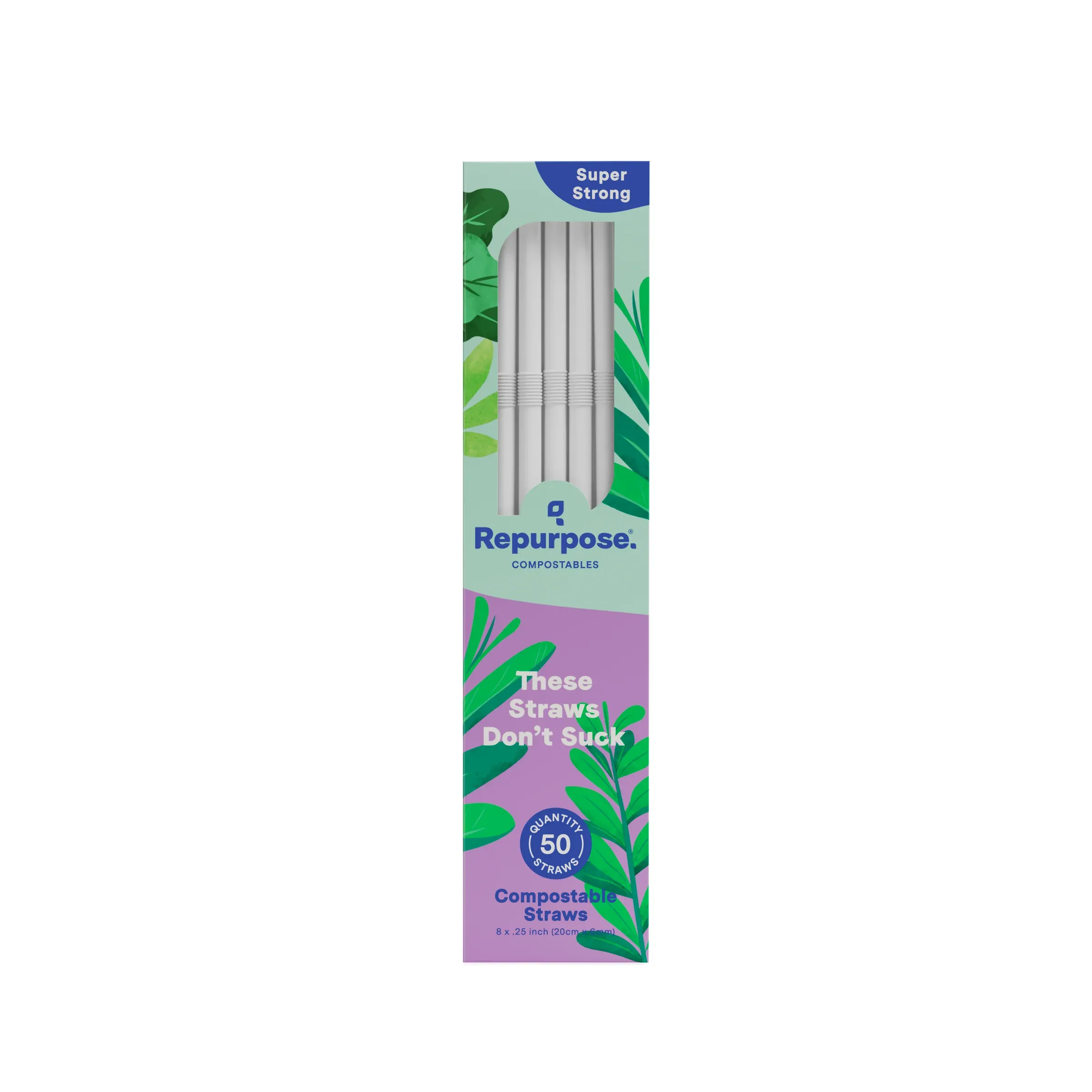 Repurpose Straws, 3D product rendering