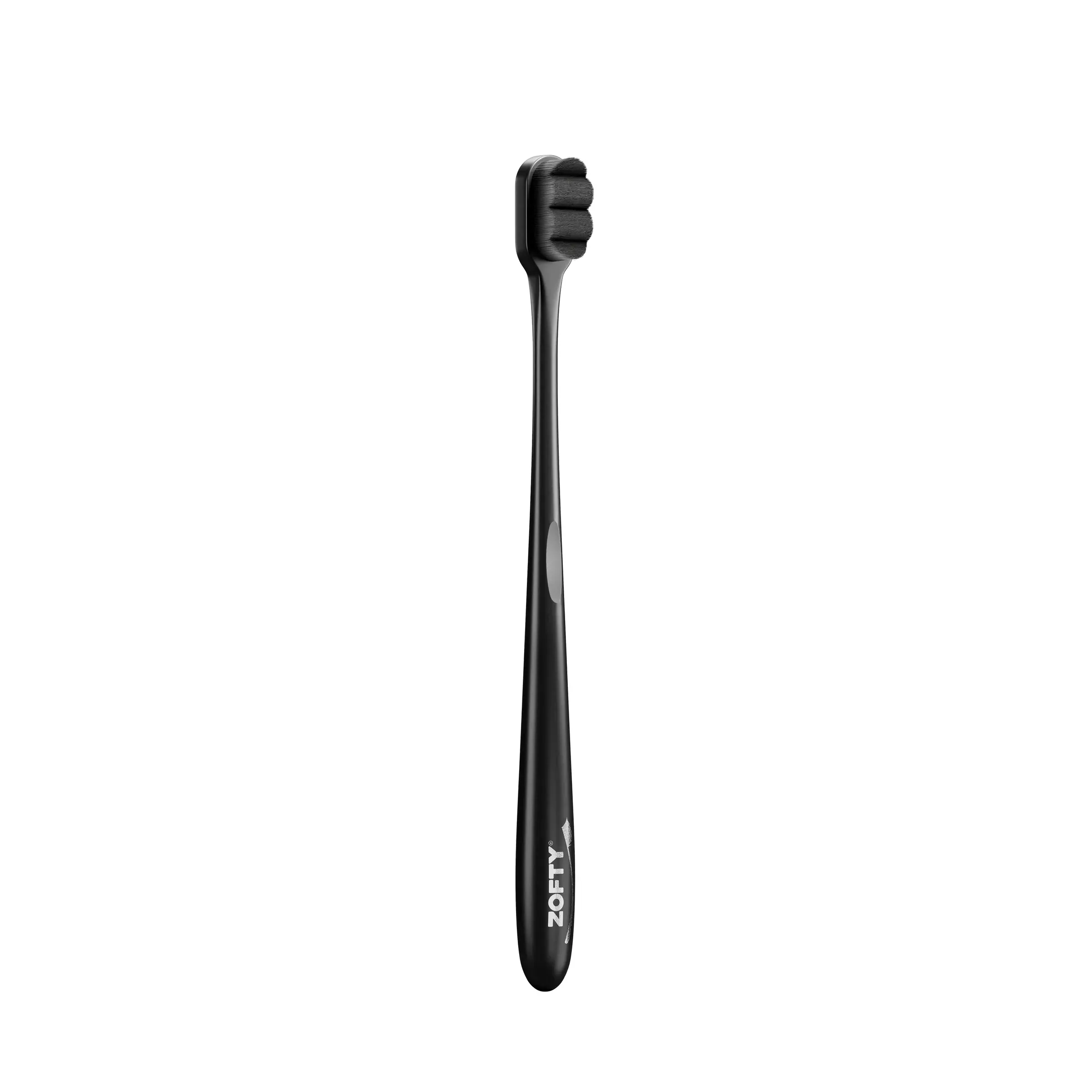 Zofty Tooth Brush Black, 3D product rendering