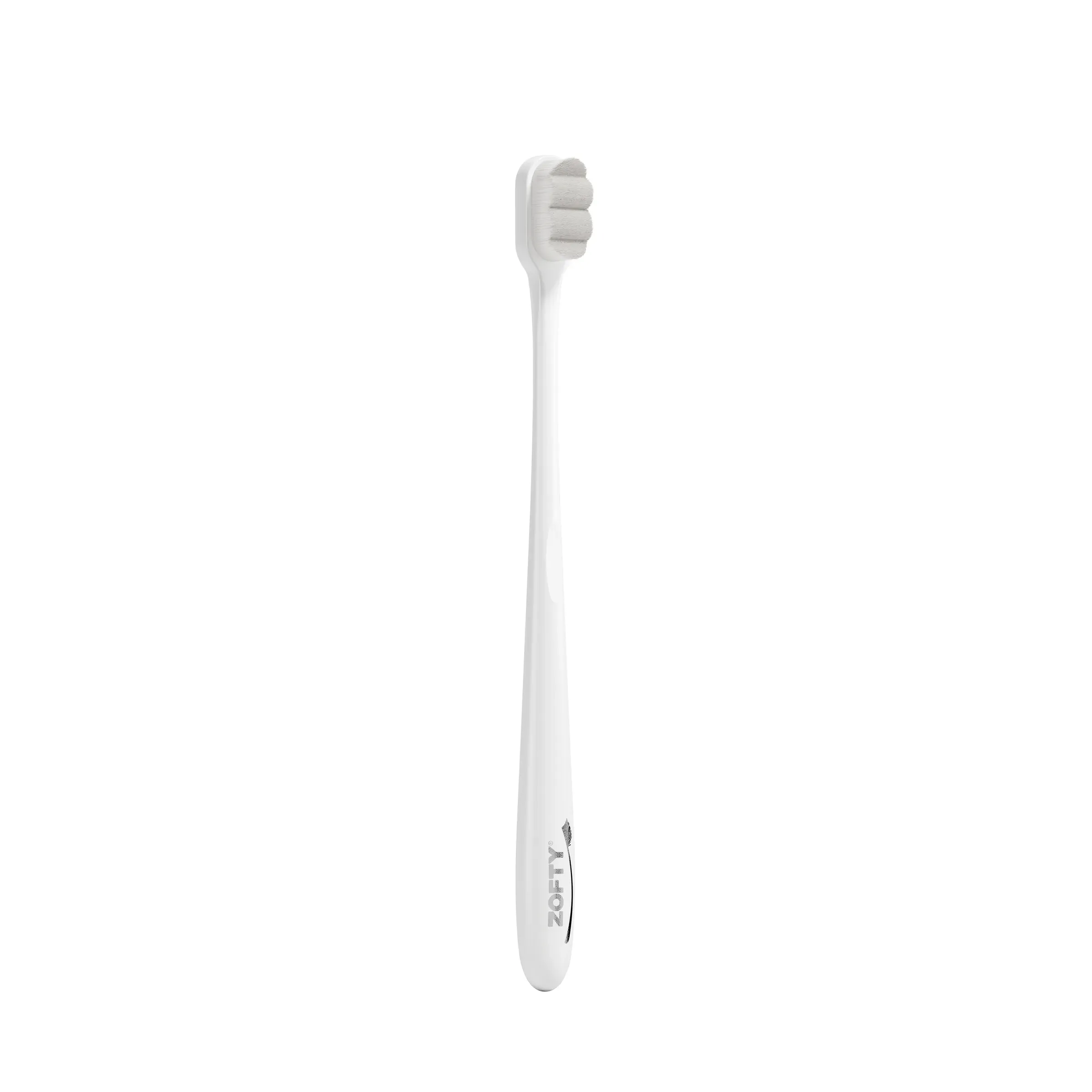 Zofty Tooth Brush White, 3D product rendering