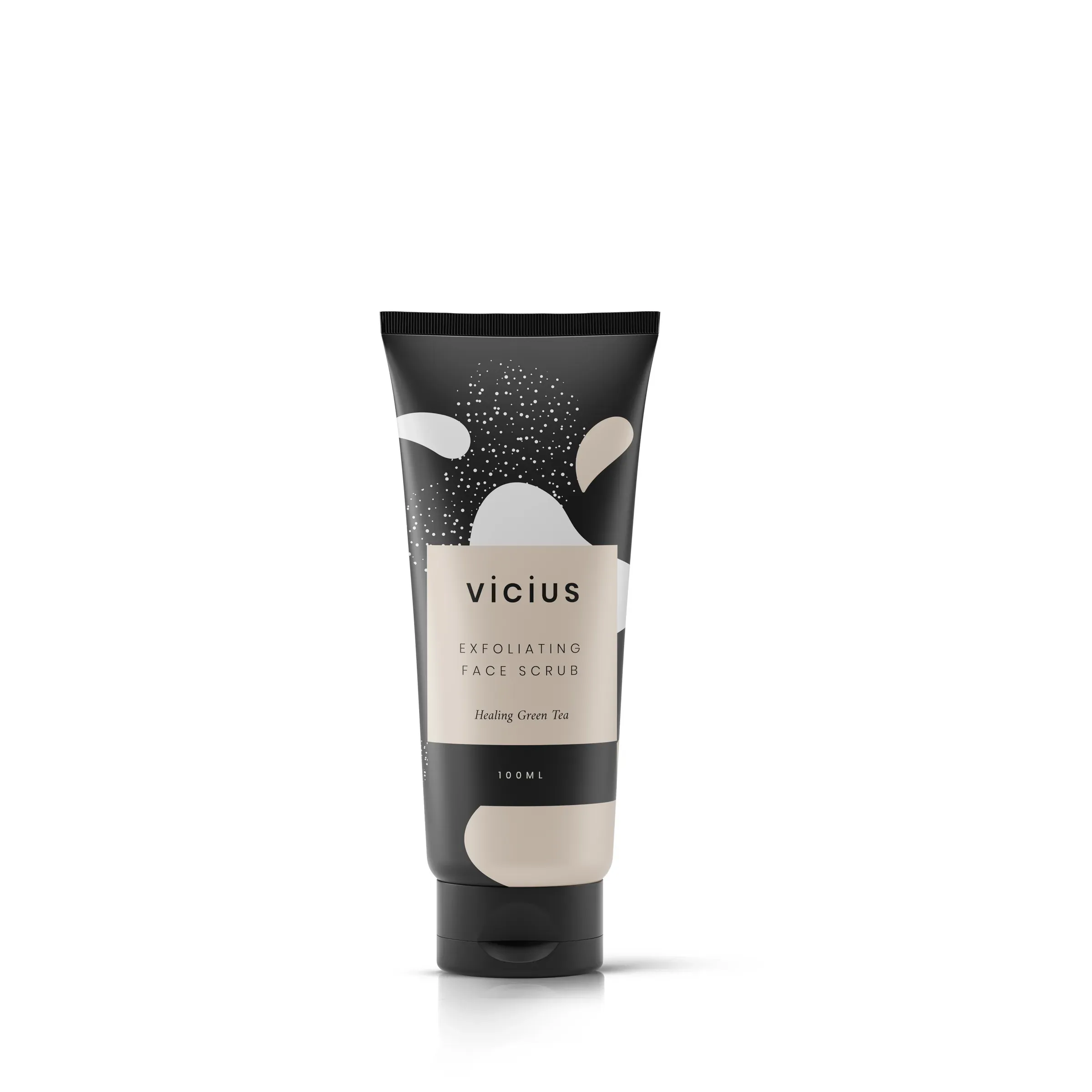 Vicius Face Scrub Single, 3D product rendering