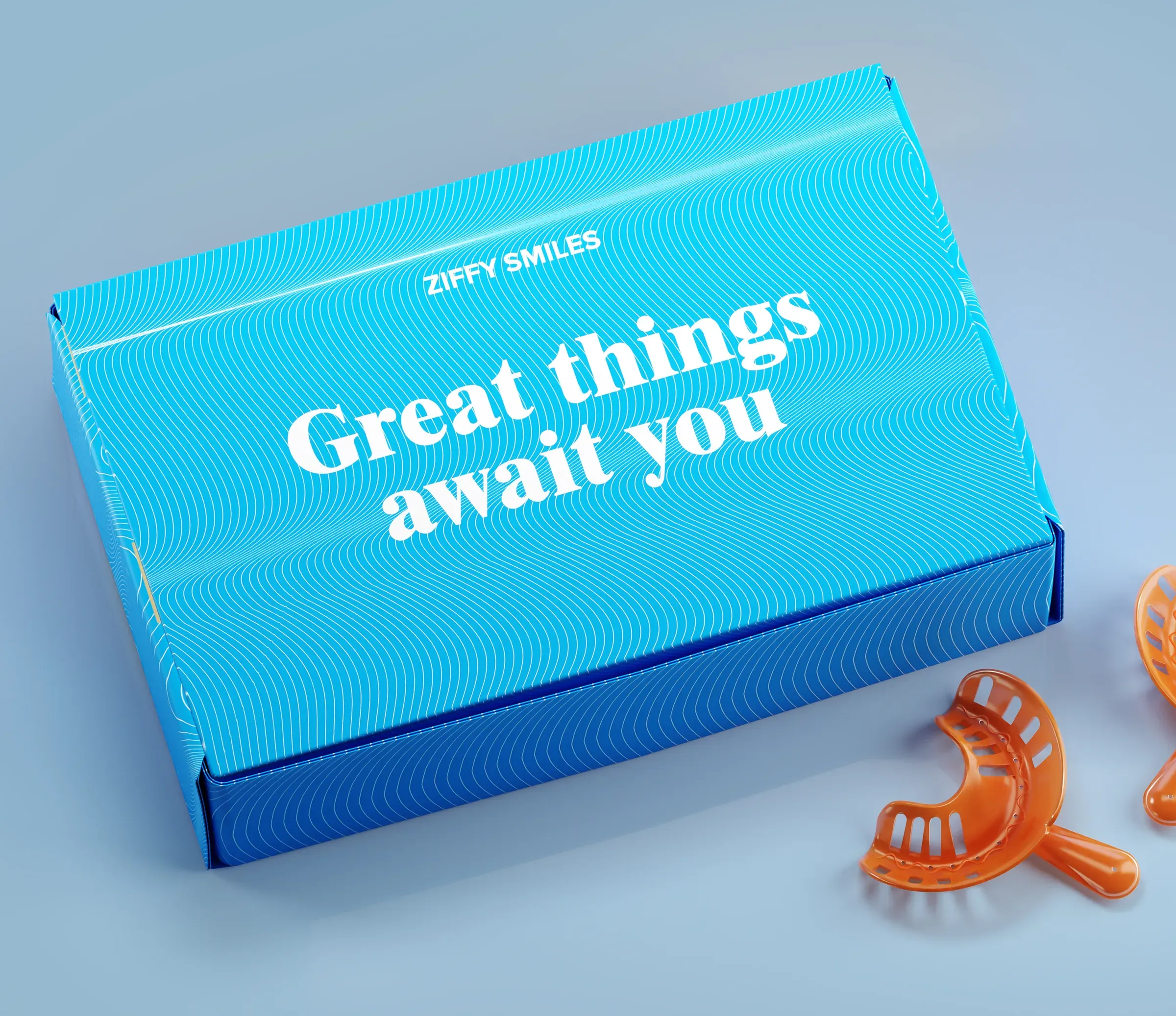 Ziffy Smiles Ziffy Smile, 3D product rendering